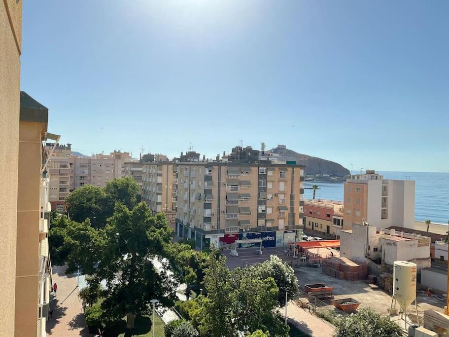 Brisa De Poniente Con Cochera Y Aire Acondicionado Águilas Kültér fotó